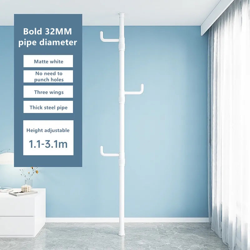 support de rangement vertical pour vêtements à la maison - vue 6 sur 12