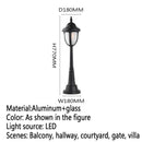 Moderne LED-Außenleuchte für Garten und Hof