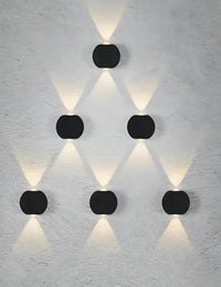 applique murale led étanche moderne pour intérieur extérieur décoratif