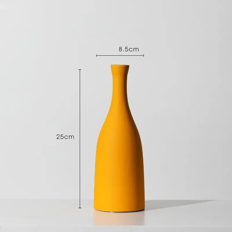 vase en céramique nordique pour décoration intérieure ou cadeau - vue 9 sur 12