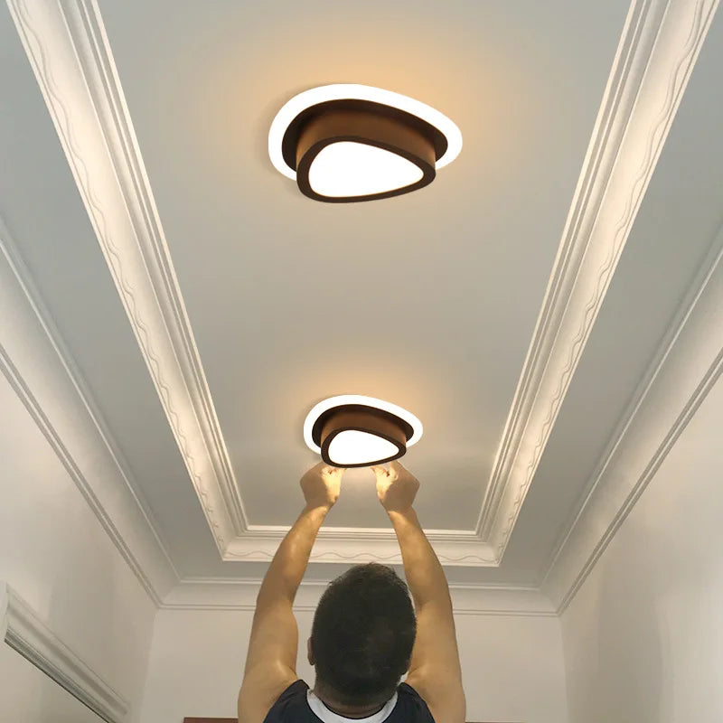 plafonnier led moderne pour décoration intérieure élégante et stylée - vue 4 sur 12