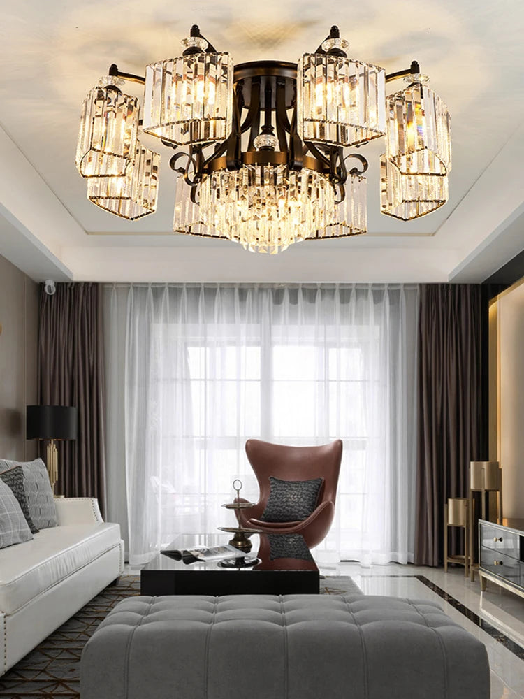 lustre à led postmoderne variable pour intérieur élégant 2024 - vue 11 sur 16