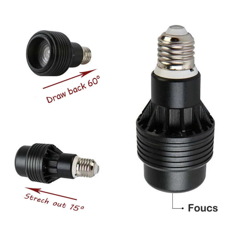 spot led à intensité variable avec angle de réglage pour éclairage intérieur - vue 6 sur 8