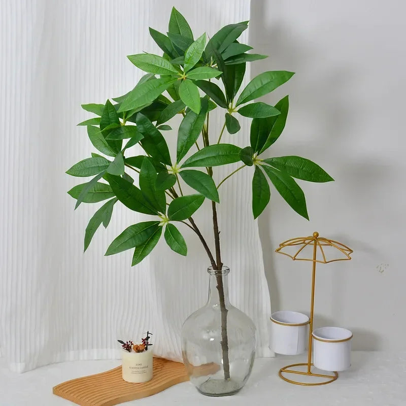 plantes artificielles décoration arbre de fortune feuillage vert - vue 4 sur 8