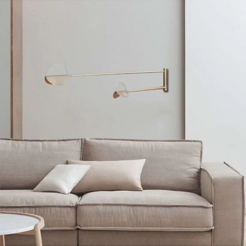 Italy Design Metal Wall Sconce Light Bedroom Beside Lamp - vue 5 sur 7
