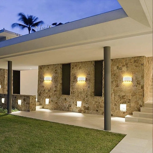 LED-Wandleuchte aus Aluminium - vue 3 sur 18