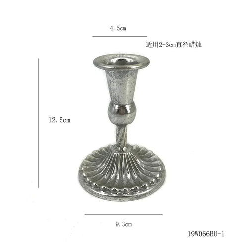 lustre en métal romantique pour décorations de mariage et dîner