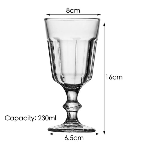 Verre absinthe vintage pieds relief pour bar