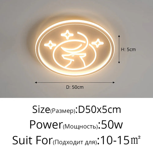 plafonnier rond led pour un éclairage intérieur moderne et élégant