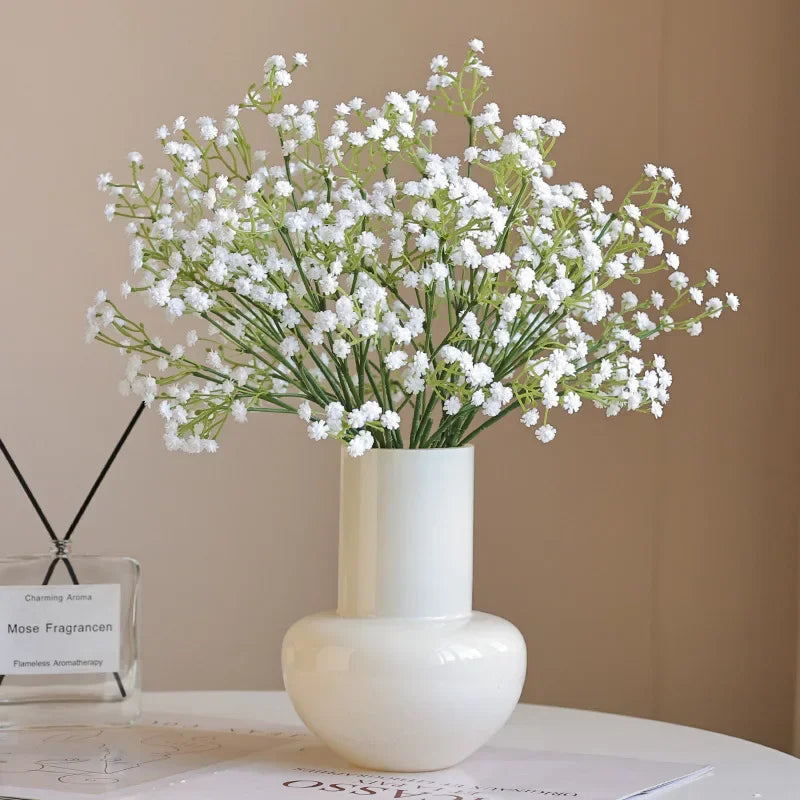 fleurs artificielles gypsophiles pour mariage et événements festifs
