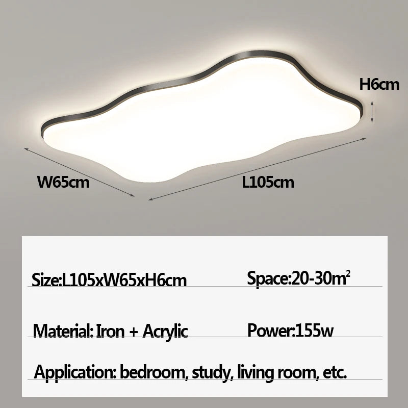 Moderne LED-Deckenleuchte für den Innenbereich - vue 14 sur 16