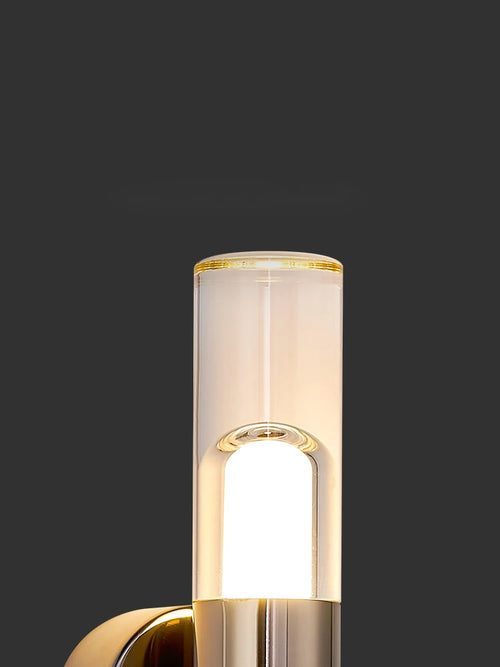 Nordic designer living room background wall decorative light, bedroom bedside minimalist atmosphere wall lamp - vue 5 sur 6