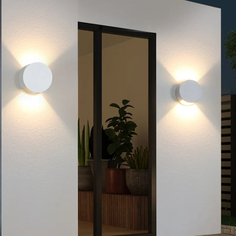 applique murale moderne led boule ronde décoration nordique - vue 5 sur 10