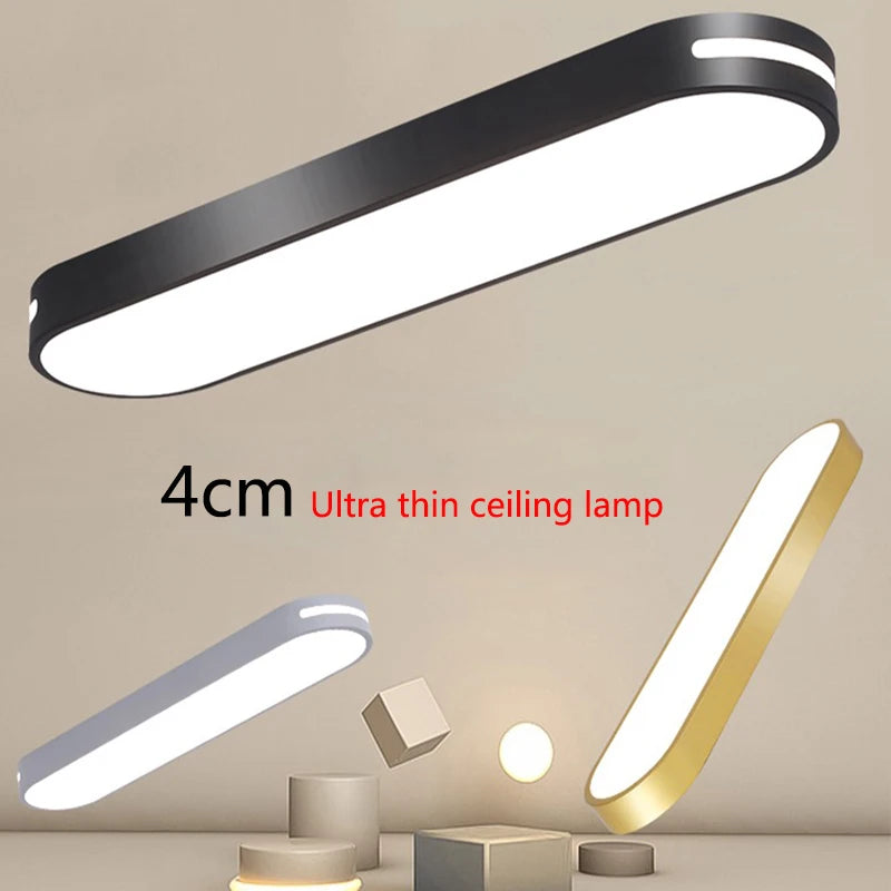 Plafond moderne à LEDs lumières balcons couloirs chambres décoration de la maison éclairage intérieur cuisine Restaurant plafonnier