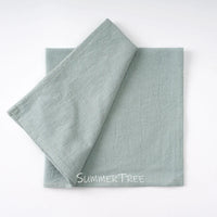 Serviette de table coton lot 24 style mediterraneen