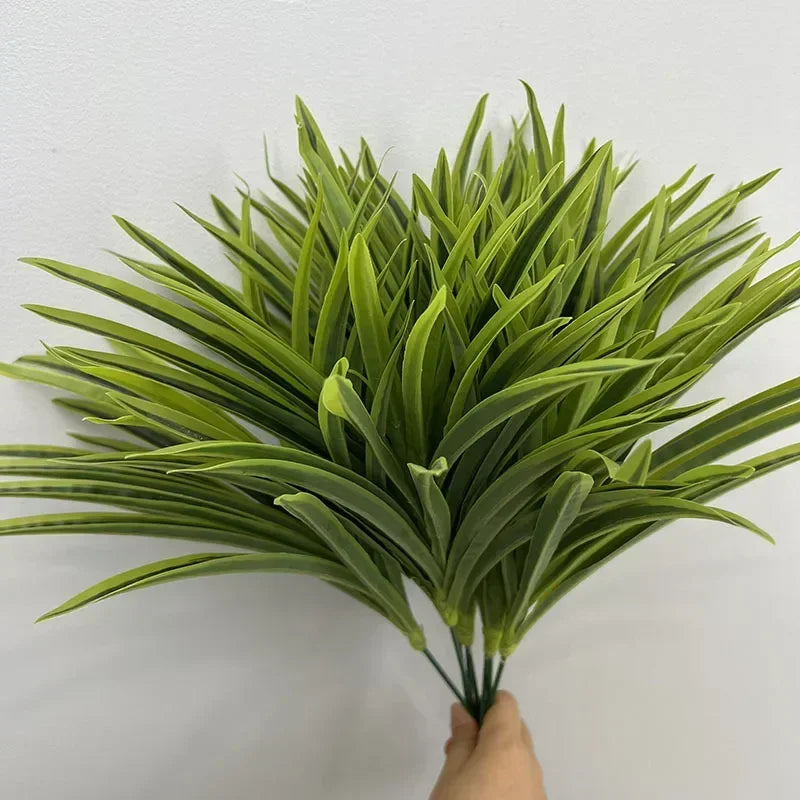 plantes artificielles herbe d'araignée décoration florale mariage