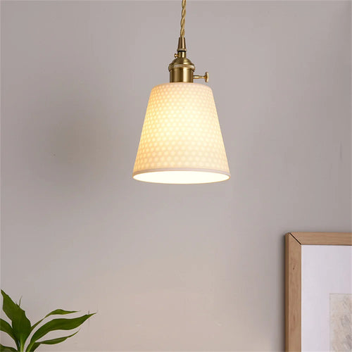 Moderne LED-Pendelleuchte aus Keramik dekorativ ideal für Loft oder Bar
