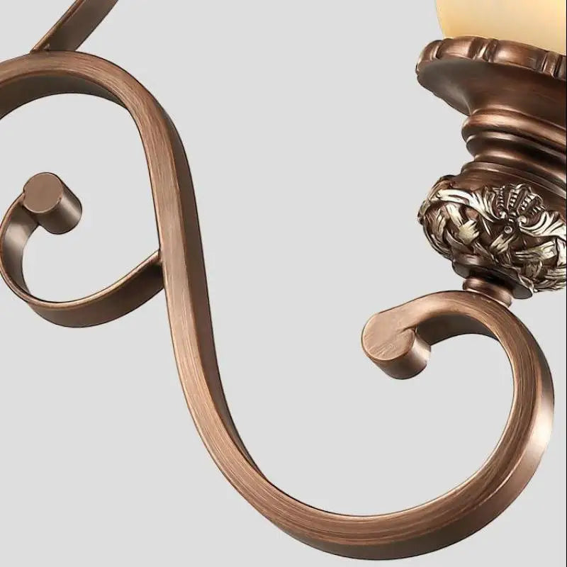 lustre vintage style nordique pour éclairage intérieur élégant - vue 6 sur 13