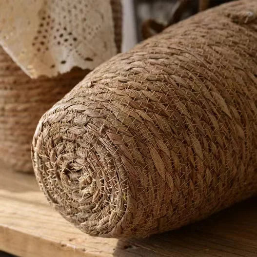 panier en osier naturel pour jardin rangement et décoration - vue 6 sur 9