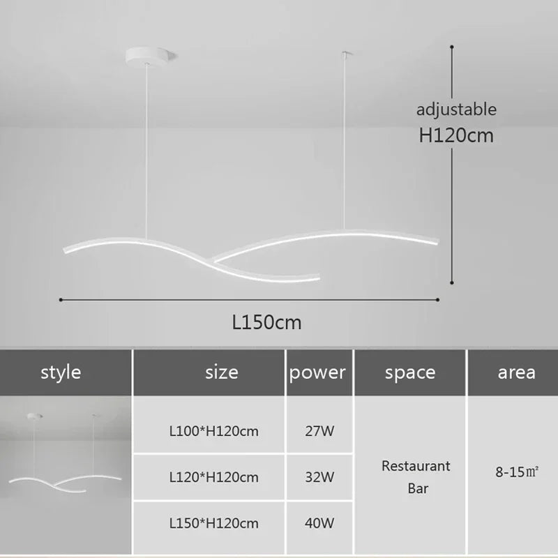 Acrylic-Pendelleuchte hyperbolisch modernes Design dekorativ - vue 4 sur 12