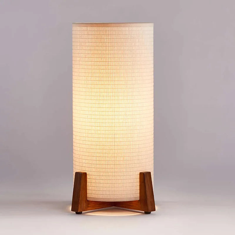 Nordique moderne Zen lampadaires support en bois massif Uminaires salon chambre chevet télécommande lumières sur pied décor à la maison - vue 7 sur 8