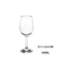 Verres à vin incassables sans pied réutilisables élégant
