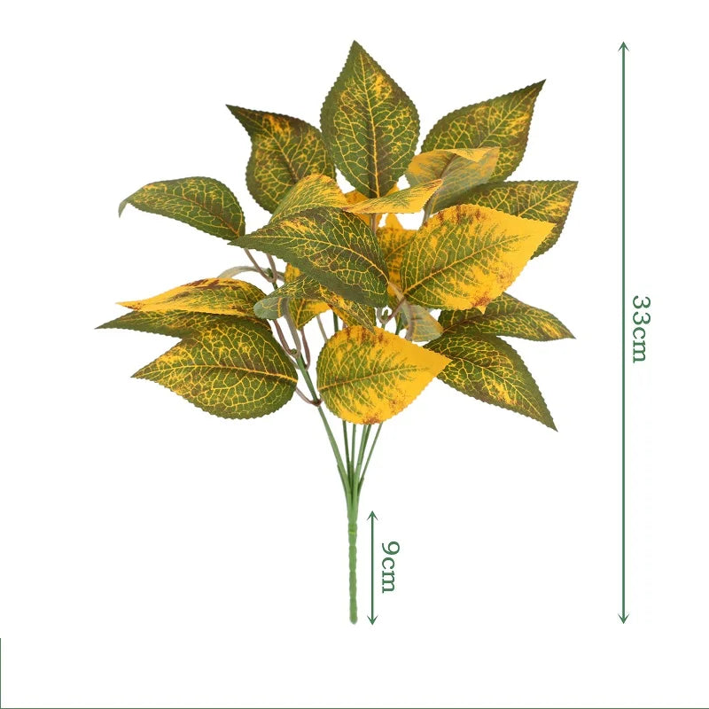 feuilles de bambou dieffenbago en soie pour décoration élégante - vue 24 sur 32