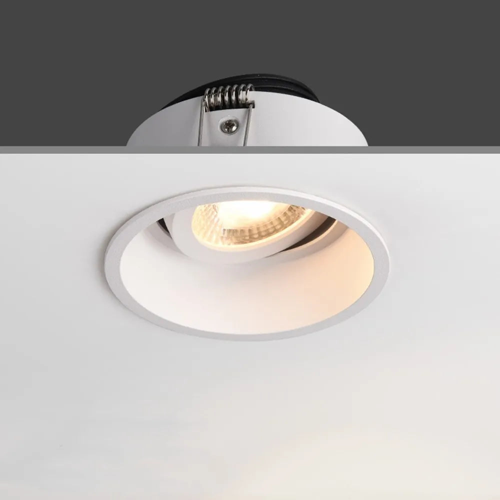 spot led rond encastrable anti-éblouissement réglable décoratif
