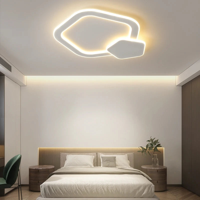 plafonnier nordique moderne minimaliste led romantique créatif