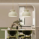 Nordischer Minimalistischer LED-Kronleuchter im Creme-Stil für Restaurants