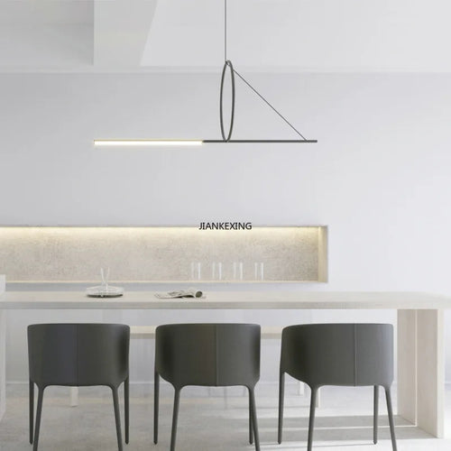 LED-Pendelleuchte skandinavisches Design Wohnraumbeleuchtung - vue 4 sur 7