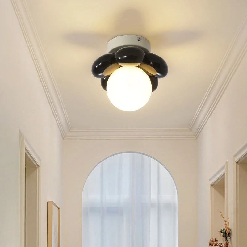 plafonnier nordique éclairage LED pour espace intérieur et extérieur - vue 7 sur 10