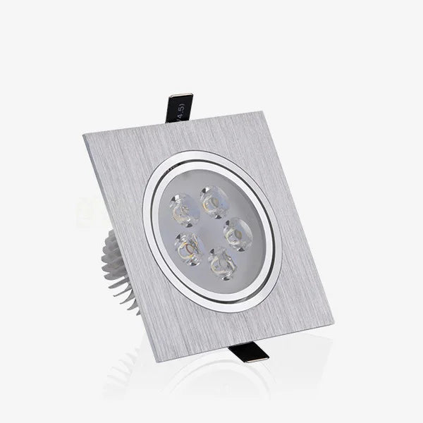 spot led carré à intensité variable pour décoration intérieure