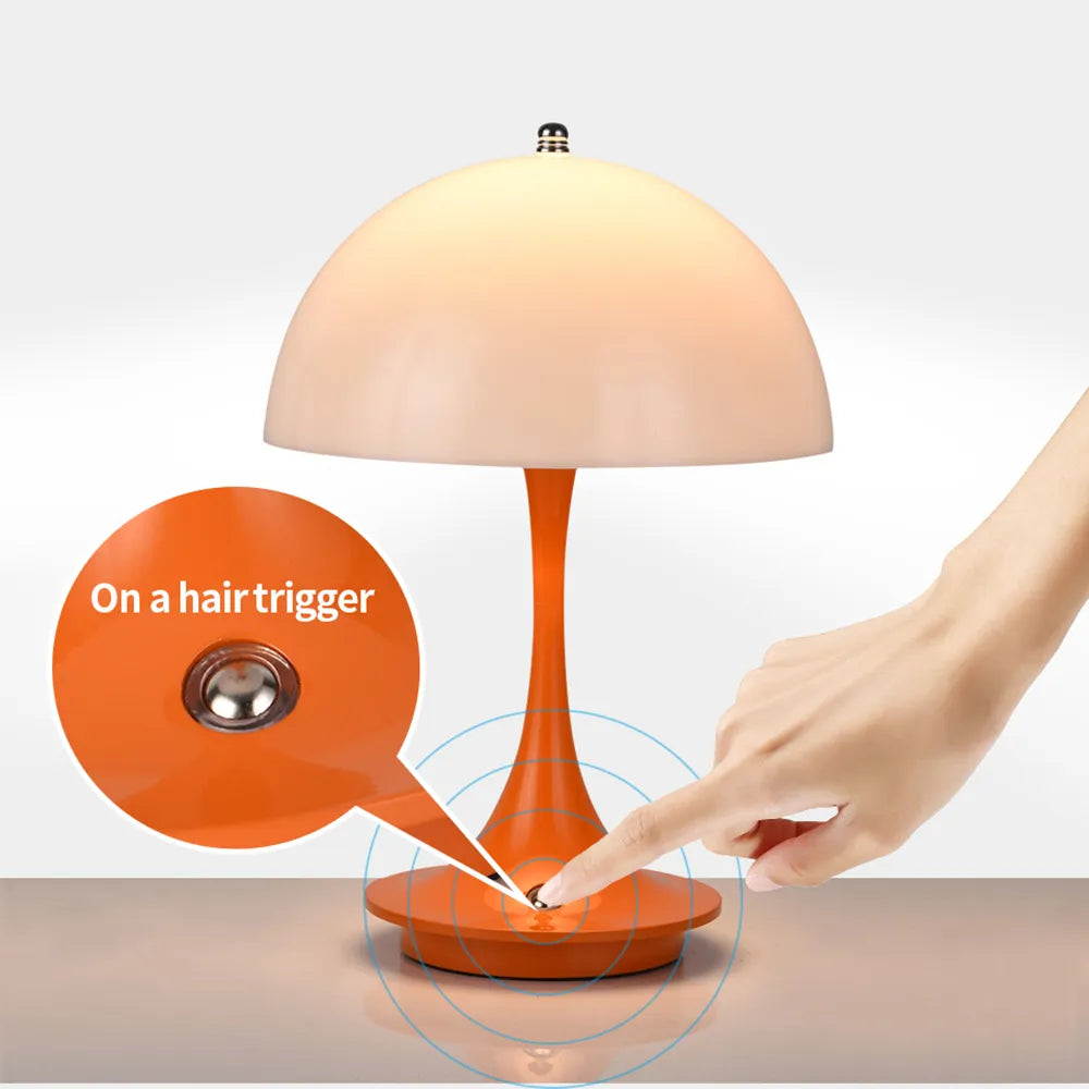 Lampe table USB LED bourgeon dimmable - vue 3 sur 10
