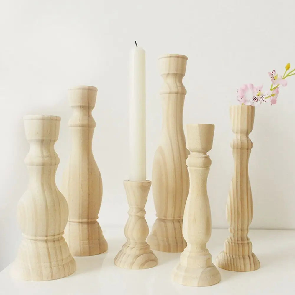 chandeliers rustiques rétro en bois pour fête mariage et artisanat - vue 6 sur 9
