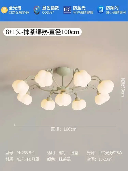 plafonnier nordique personnalisé pour chambre enfant lumineuse et colorée
