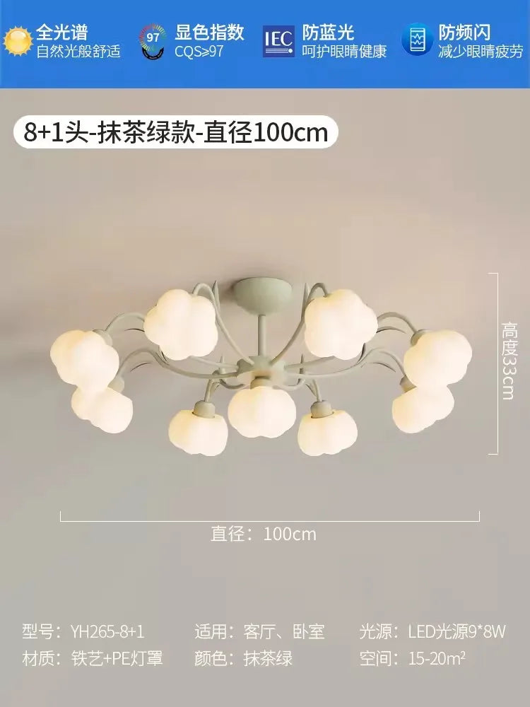 plafonnier nordique personnalisé pour chambre enfant lumineuse et colorée - vue 13 sur 12