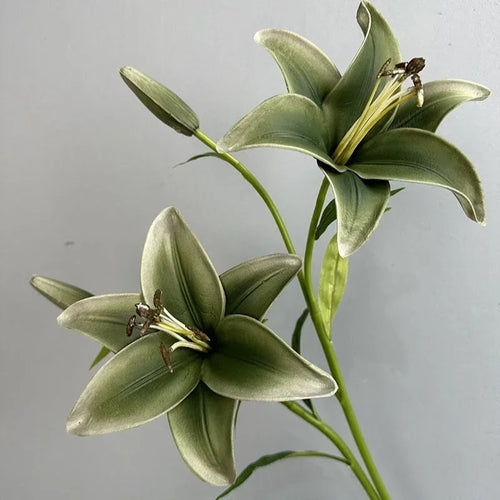 branche de lys artificielle décoration florale pour intérieur