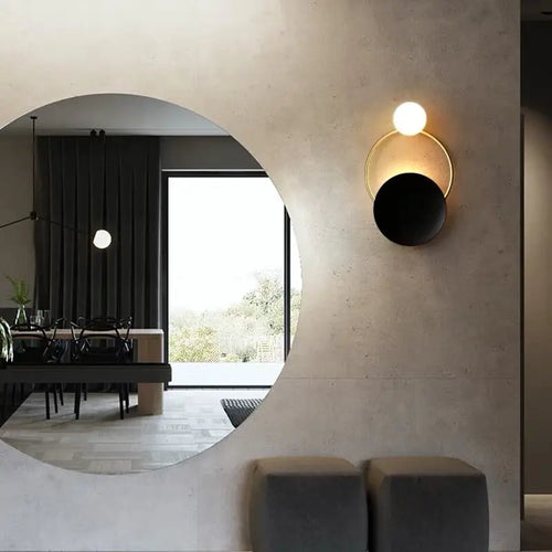 Moderne LED-Wandleuchte Design für Café Restaurant Hotel Villa - vue 6 sur 17