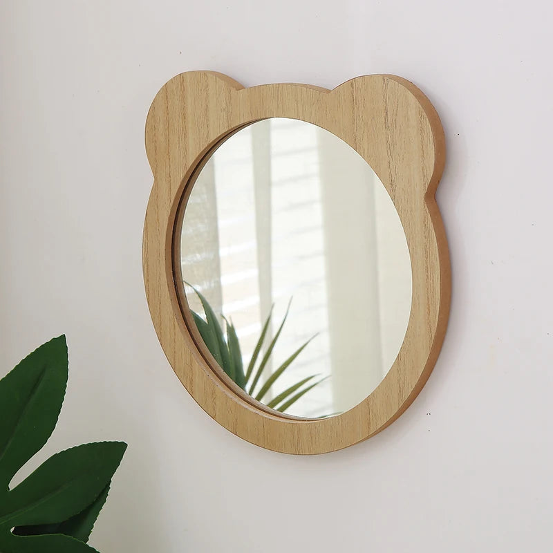 petits miroirs ronds autocollants pour décoration et maquillage enfant - vue 4 sur 12