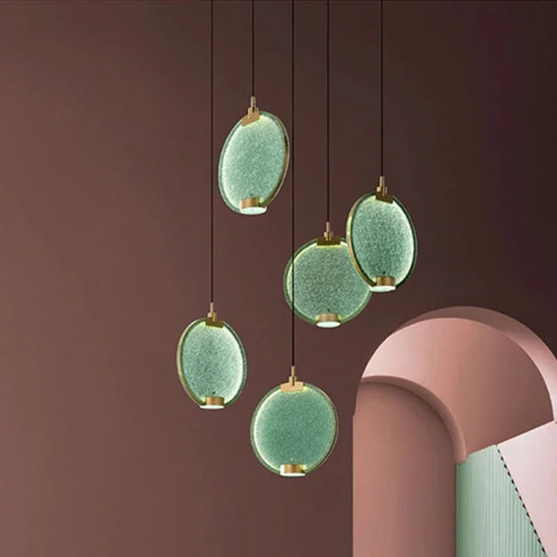 lampes suspendues led style nordique luminaire décoratif intérieur
