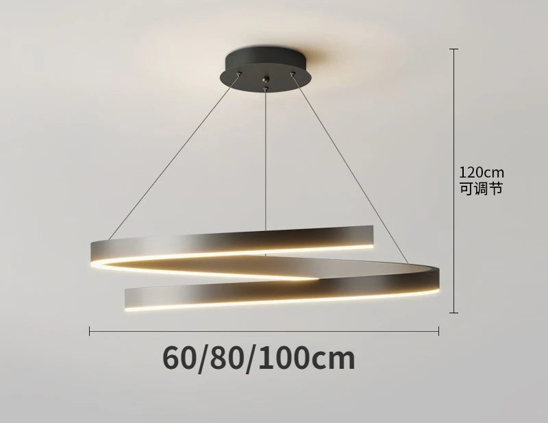 Moderne minimalistische Pendelleuchte für stilvolle Innenbeleuchtung