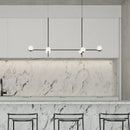 Lustre design plafond led or noir
