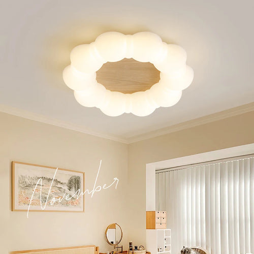 Personalisierter nordischer LED-Kronleuchter für Kinder - vue 4 sur 8