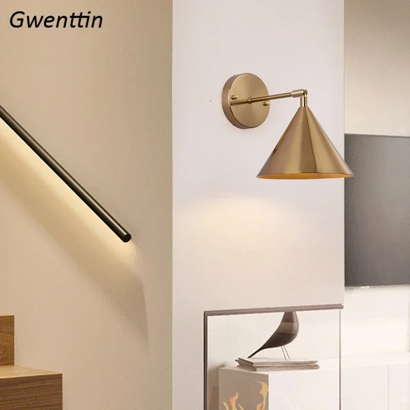 Moderne dekorative Wandleuchte für Innenräume und gemütliche Atmosphäre - vue 3 sur 8
