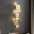 LED-Wandleuchte Kupfer Design für moderne dekorative Beleuchtung