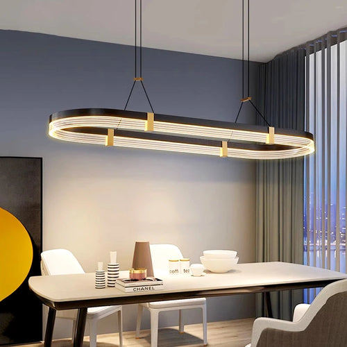 lustre moderne led pour éclairage intérieur suspension plafonnier