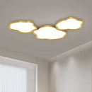 lustre nuage lumineux suspension décoration intérieure luminair