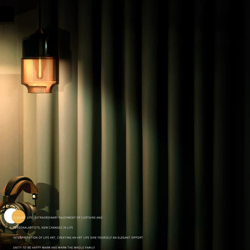 Rideau moderne occultation élevée pour salon chambre