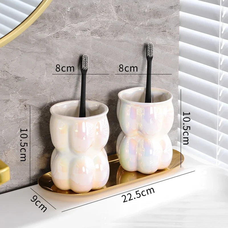 décoration créative pour salle de bain en céramique nuages - vue 11 sur 19
